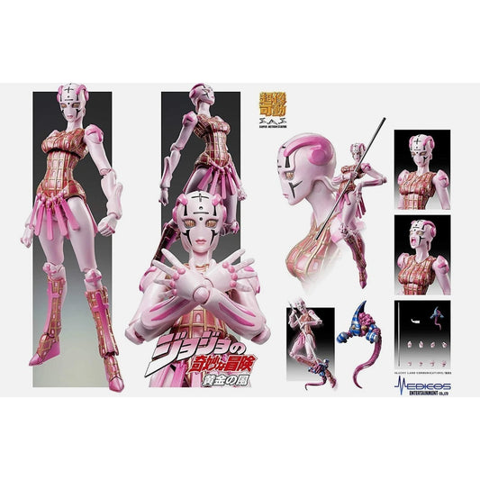 JoJo's Bizarre Adventure Super Action Statue Figure 5th part Spice Girl S.A.S