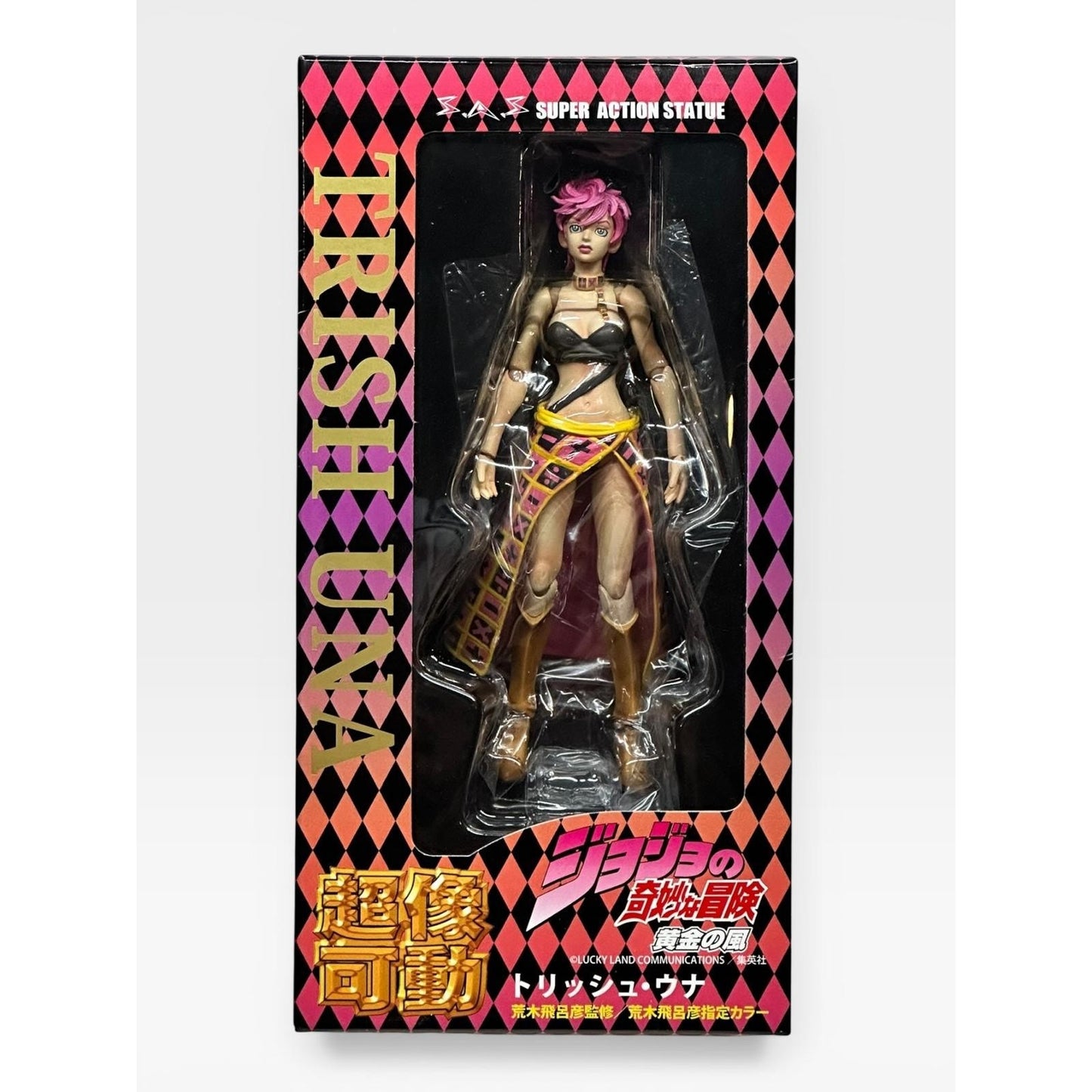 JoJo's Bizarre Adventure Super Action Statue Figure 5th part Trish Una S.A.S