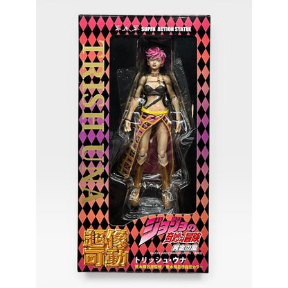 JoJo's Bizarre Adventure Super Action Statue Figure 5th part Trish Una S.A.S