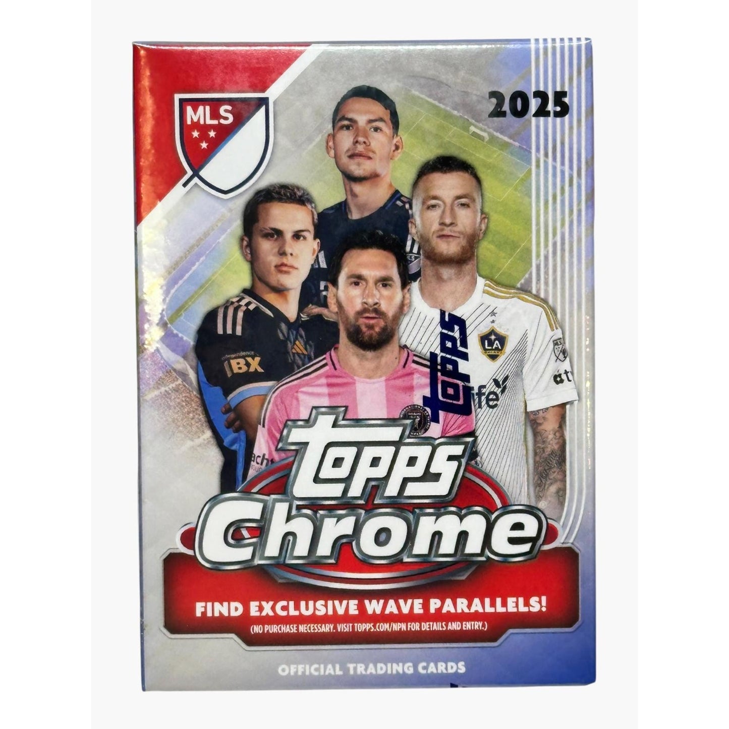 Topps MLS Chrome Soccer Blaster Box 2025
