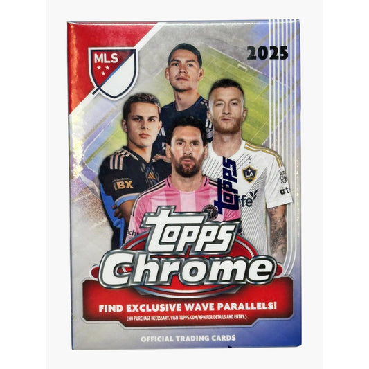 Topps MLS Chrome Soccer Blaster Box 2025