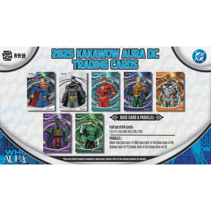 2025 Kakawow Aura DC Trading Cards Standard Hobby Box