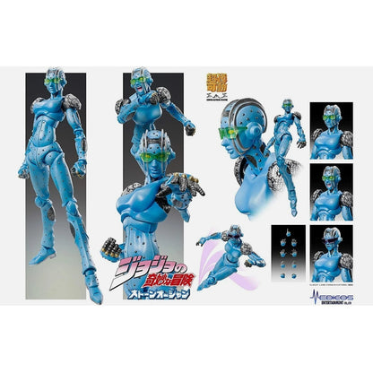 JoJo's Bizarre Adventure Super Action Statue Figure 6th part Stone Free SAS