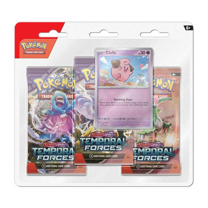 Temporal Forces 3 Booster Packs & Promo Card