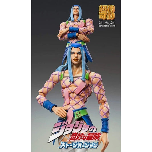 JoJo's Bizarre Adventure Super Action Statue Figure 6th part Narciso Anasui SAS