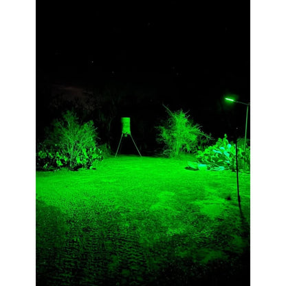 Hog Hunting Light Green Solar Light for Hunting Hogs on Feeders RGV