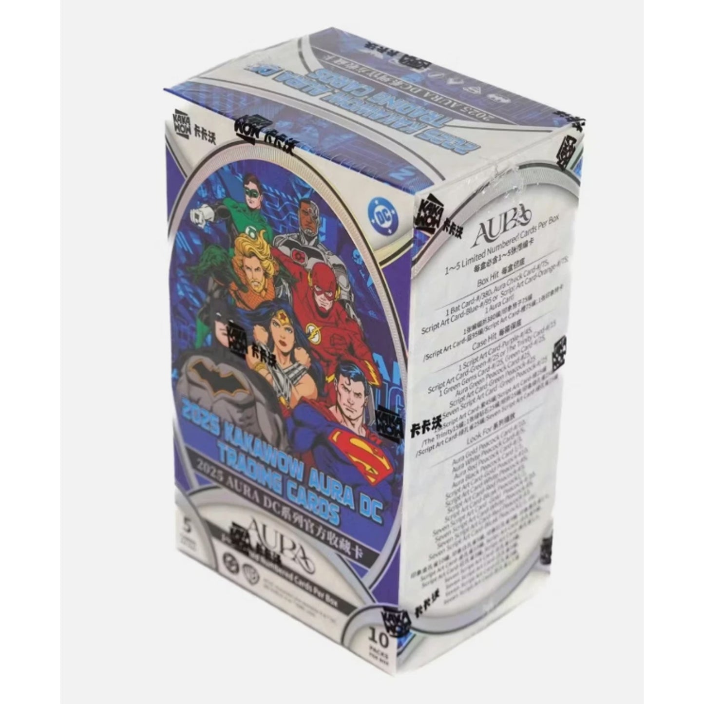2025 Kakawow Aura DC Trading Cards Standard Hobby Box